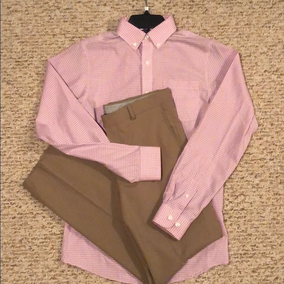 Other - Nordstrom Boys BUNDLE of dress shirt and pants! (Like New)